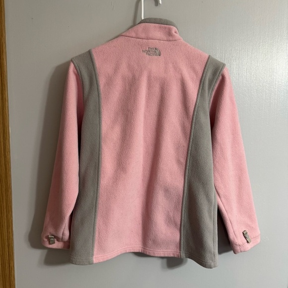 The North Face Pink and Gray Fleece Jacket Size Large - Picture 2 of 9